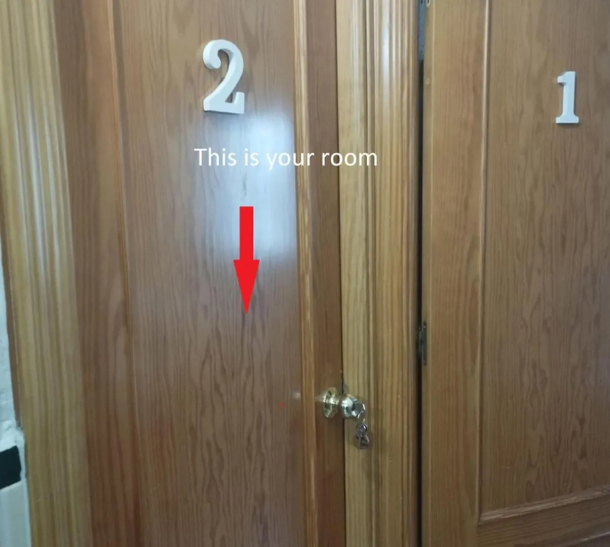 Habitaciones Privadas Con Cama Doble En Sevilla Pansiyon